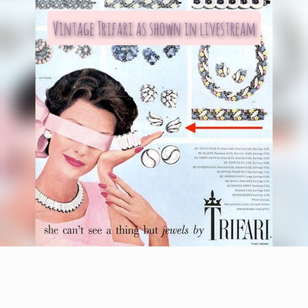 Trifari Item As Shown And Described In Livestream